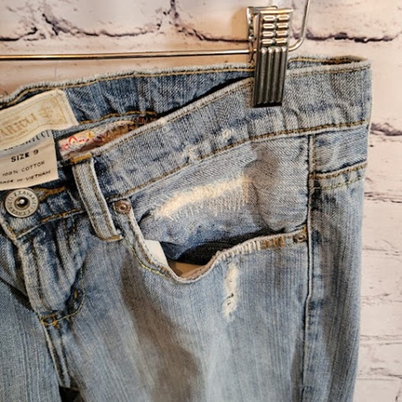 Vintage Z. Cavaricci Patchwork jeans Size 9 - Picture 5 of 9